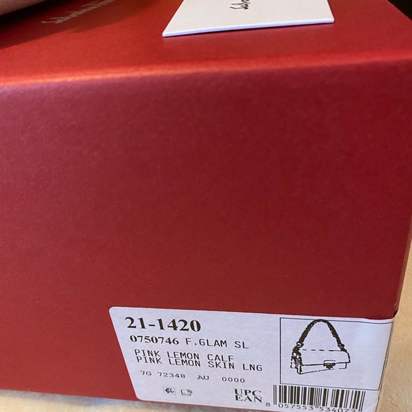 Authentic Salvatore Ferragamo Glam Leather Shoulder Bag - Picture 13 of 13